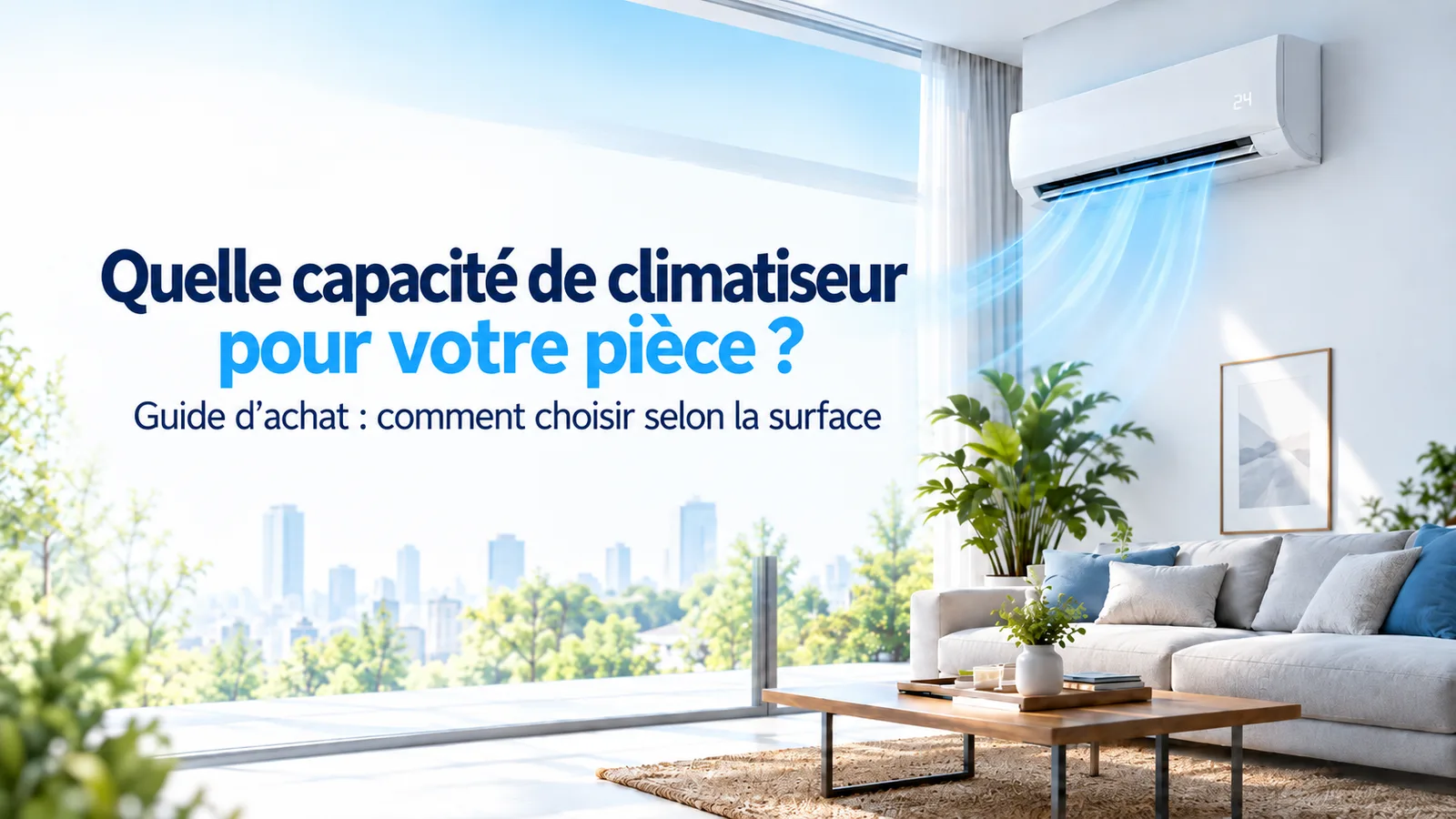 capacité de climatiseur pour votre pièce